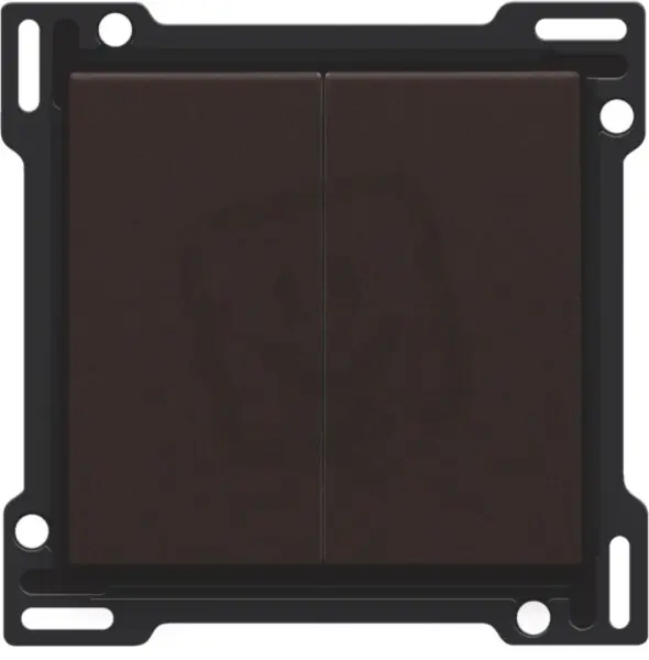 2x 1/2 Kolébka-DARK BROWN NIKO 124-61505 Finální Výprodej