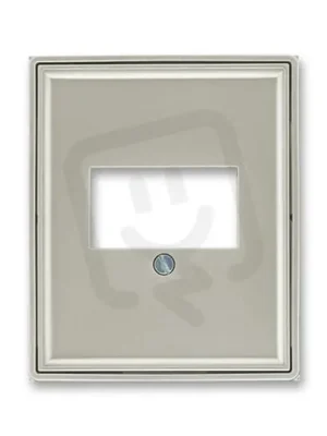 Kryt komunikační zásuvky ABB TIME přímé (HDMI USB) starostříbrná 5014E-A00040 32 Cenový Hit