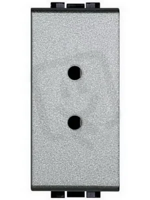 BTICINO LIVINGLIGHT MINIZÁSUVKA 2P 1MODULOVÁ NT4291 Originální