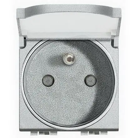 Nejprodávanější BTICINO LIVINGLIGHT ZÁSUVKA 2P+T 16A S KRYTEM 2MODULOVÝ TECH NT4145
