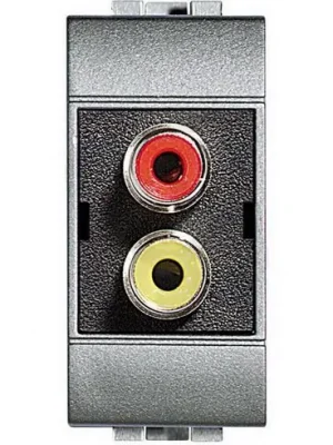 Tovární Cena BTICINO LIVINGLIGHT ZÁSUVKA RCA 1MODULOVÁ TECH NT4269R