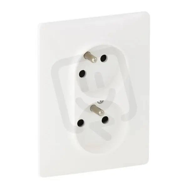 Horká Nabídka Legrand S753186 VALL BÍLÁ Zásuvka2X2P+T CL.AS.PO
