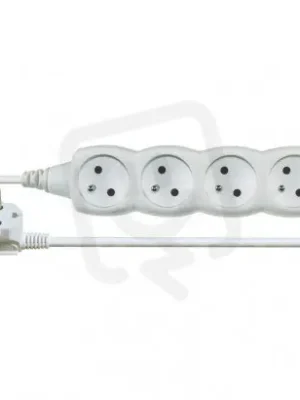 Hit Sezóny Prodlužovací kabel 7 m 4 zásuvky bílý PVC 1mm2 EMOS P0417