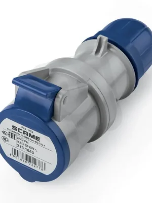 Super Cena Zásuvka (spojka) kabelová OPTIMA 2P+E, 16A, 6h/200-250 V, 50/60 Hz, IP44
