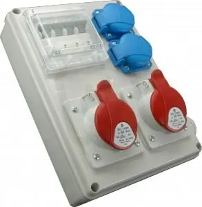 SEZ-CZ ROS-I 3200 Zásuvková kombinace 2x3243+2x230V jištěná Must-Have