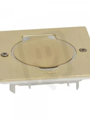 Poslední Šance PLATINUM PODLAHOVÁ KRABICE IP44 2MODULOVÝ BRONZ ČTVEREC LEGRAND 089710