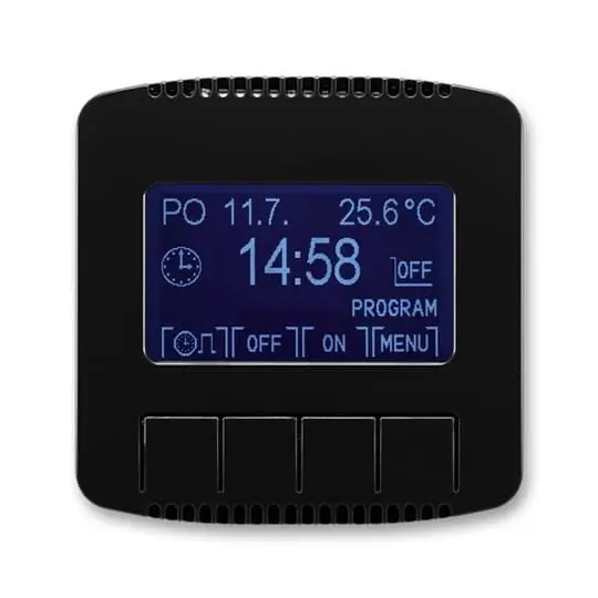 Akční Cena Hodiny spínací programovatelné 3292A-A20301 N černá Tango ABB