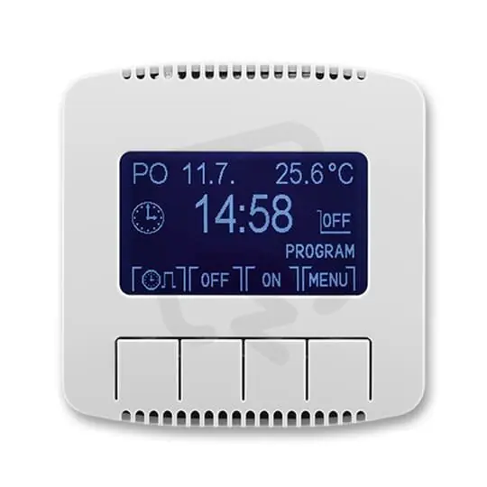 ABB TANGO Hodiny spínací programovatelné (ovládací jednotka) šedá 3292A-A20301 S Finální Výprodej