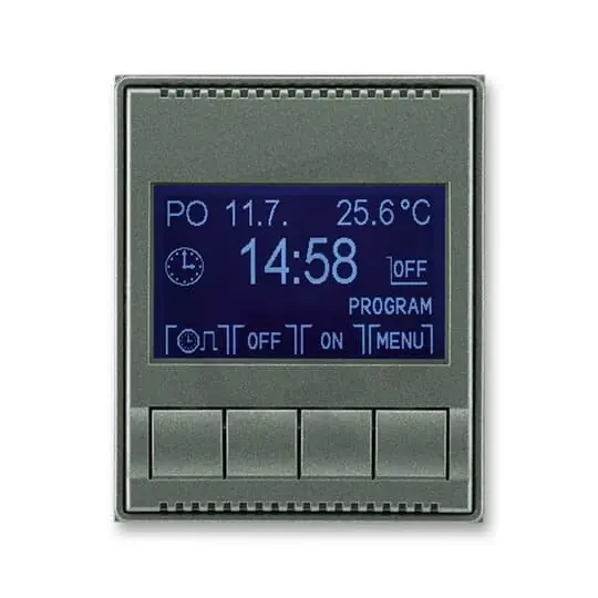 Hodiny spínací programovatelné 3292E-A20301 34 antracitová Time ABB Jen Po Omezenou Doba