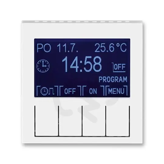 Vrácení Zdarma Hodiny spínací programovatelné 3292H-A20301 03 bílá/bílá Levit ABB