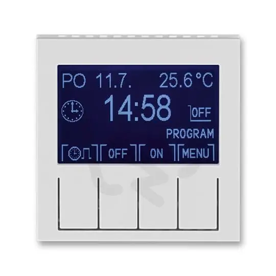 Hodiny spínací programovatelné 3292H-A20301 16 šedá/bílá Levit ABB Pouze Dnes