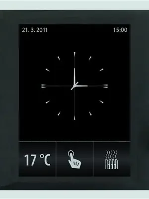 Ovládací dotyková jednotka, pro montáž do zdi RF Touch-B bílá/tmavá šedá ELKO EP Akční Nabídka