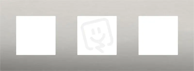 3-rámeček Pure-STAINLESS STEEL NIKO 150-76700 Vysoce Kvalitní