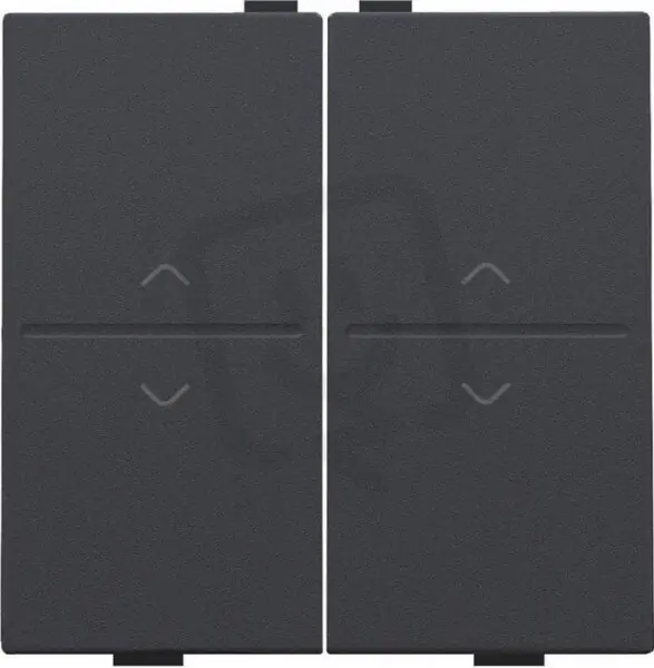Nejlepší Cena BUS/RF kolébka 2x1/2 UD-ANTHRACITE NIKO 122-00010