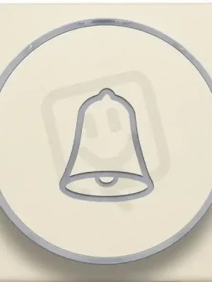 Středový kryt tlačítko 6A-zvonek-CREAM NIKO 100-64007 Vrácení Zdarma