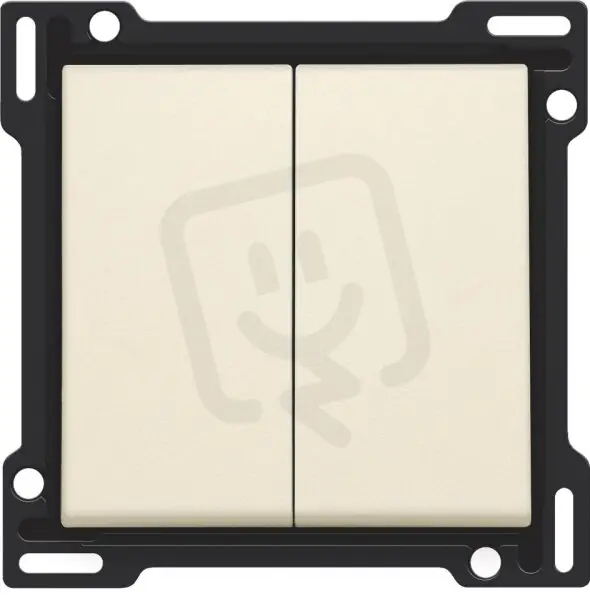 2x 1/2 Kolébka-CREAM NIKO 100-61505 Originální