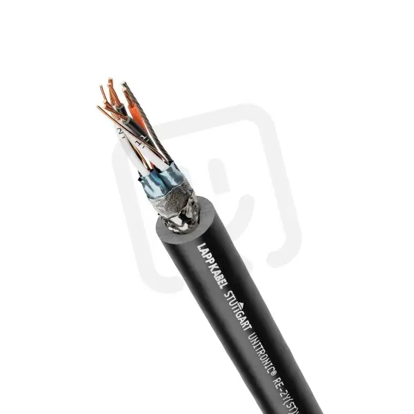 Levný Počítačový kabel UNITRONIC RE-2Y(ST)YV PIMF 4X2X0,5 BK LAPP 0032449