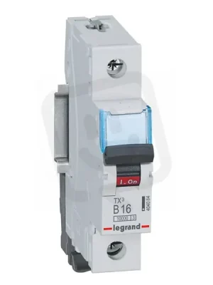 TX3 JISTIČ, 1 PÓLOVÝ, CHAR. B, 16A 10000A LEGRAND 404084 Nakupujte Hned