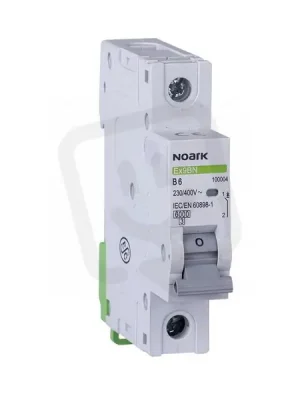 Instalační jistič NOARK 100010 EX9BN 6 kA, char. B, 25 A, 1pól Nová Kolekce