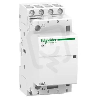Přímo Od Výrobce Schneider A9C20834 Stykač iCT 25A 4ZAP 220/240V AC 50Hz