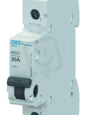 Oblíbený MSO-20-1 Vypínač In 20 A, Ue AC 250 V, 1pól OEZ 42326