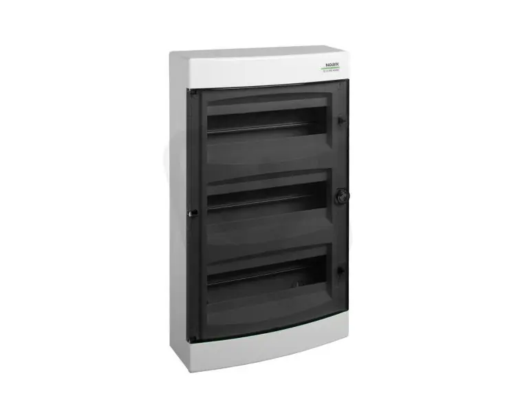 Nejprodávanější Plastová rozvodnice NOARK PNS 4X18W bílé dveře na omítku IP40 4 řada 4x18 mod