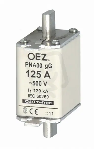Bezpečná Platba PNA00 160A gG Pojistková vložka AC 500V/DC 250V vel.00 OEZ 40514