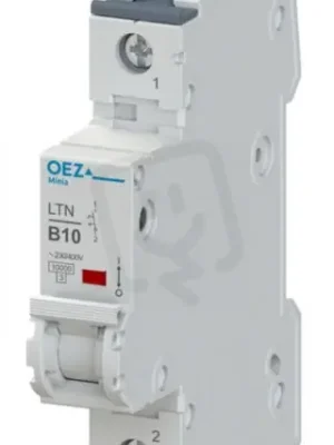 Cenově Výhodný LTN-13B-1 Jistič In 13A,Ue AC 230/400V/DC 72V, ch.B, 1pól, 10 kA OEZ 41639