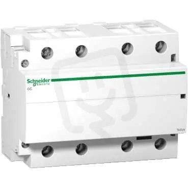 Nová Kolekce Schneider GC10040M5 Instalační stykač 100A 4Z 220 240V