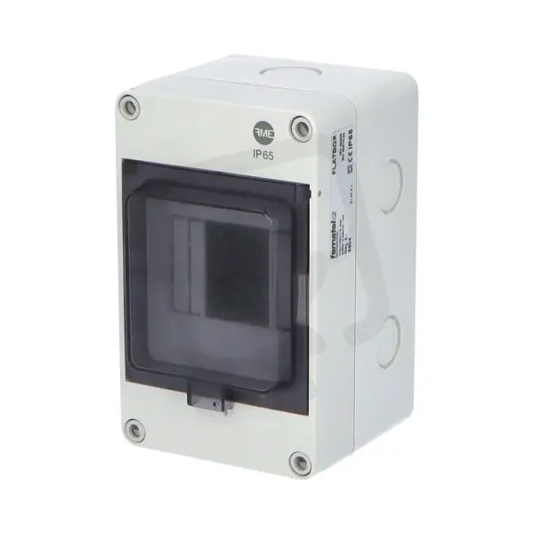 Nejlepší Cena Rozvodnice FlatBOX 5904 IP65 4mod. na omítku průhl. dveře 170x105x112mm FAMATEL