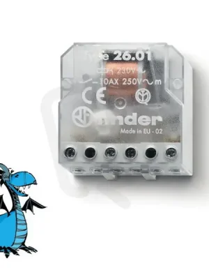 Top Prodej Impulsně ovládaný spínač, 1Z/10A, 230V AC FINDER 26.01.8.230.0000