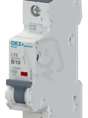 LTE-6C-1 Jistič In 6A,Ue AC 230/400V/DC 72V, ch.C, 1pól, 6 kA OEZ 41889 Nízká Cena