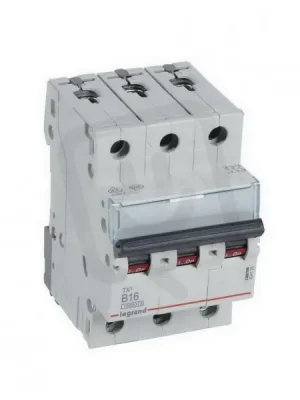 Zlevněný TX3 JISTIČ, 3 PÓLOVÝ, CHAR. B, 16A 10000A LEGRAND 404126