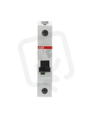 S201M-B10 1 fázový jistič 10 A char. B 10kA ABB 2CDS271001R0105 Cenový Hit