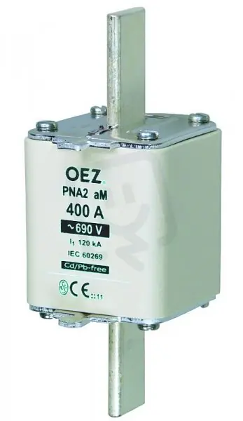 PNA2 63A gG Pojistková vložka AC 500V/DC 440V vel.2 OEZ 40389 Omezená Nabídka