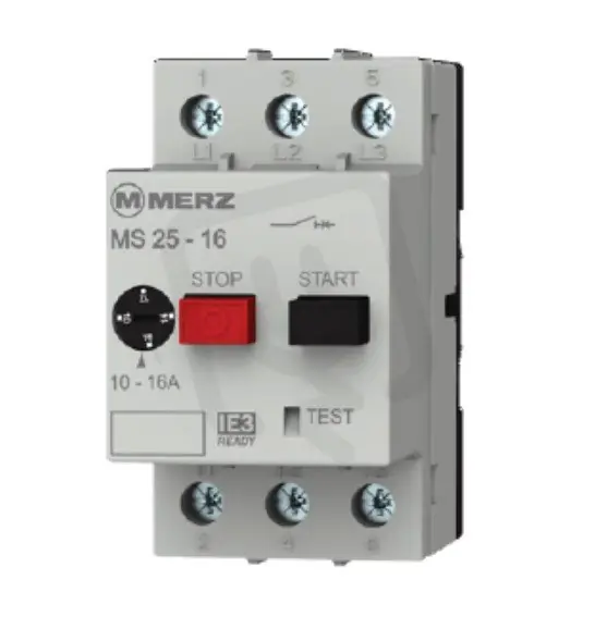 Přímo Od Výrobce wpr30423 motorový ochranný spouštěč MS25 1,0-1,6 A IE3 2513100500E MERZ 35/004M