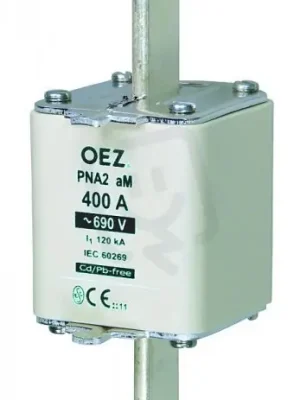 Cenová Bomba PNA2 350A gG Pojistková vložka AC 500V/DC 440V vel.2 OEZ 40398