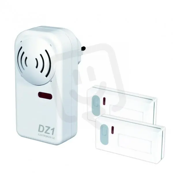 Bezdrátový zvonek DZ1-2 230V AC ELEKTROBOCK 0220 Finální Výprodej