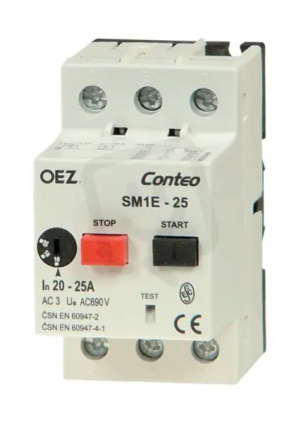 Vrácení Zdarma SM1E-16 Spouštěč motoru In 10 A ÷ 16 A OEZ 39267