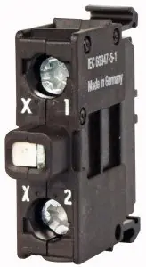 M22-LEDC-G Prvek LED šroubové svorky zadní upevnění 12-30VAC/DC 8-15mA zelená Aktuální