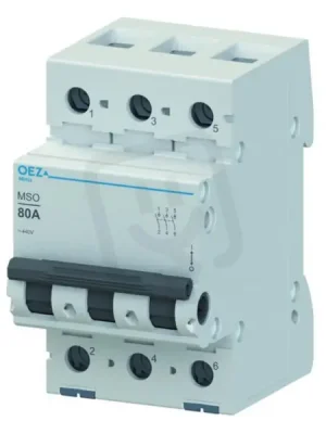 Omezená Nabídka MSO-100-3 Vypínač In 100 A, Ue AC 250/440 V, 3pól OEZ 42347