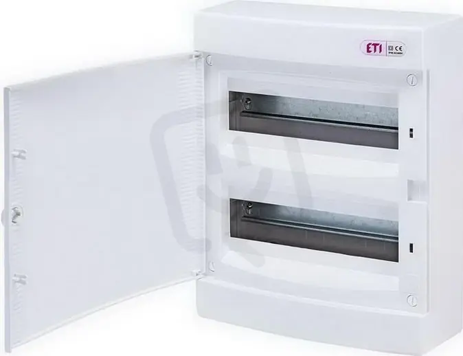 Finální Výprodej Nástěnná rozvodnice ECT24PO 24M (2x12) IP40 ETI 001101008