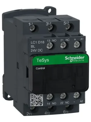Schneider LC1D18BL Stykač 18A 1‘Z‘ +1‘V‘ 2,4 W,24V DC. Poslední Šance