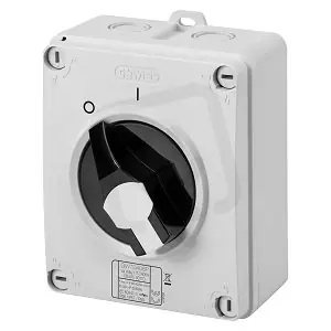 Ihned K Objednání Nás. vypín. 3pól. 32A černý (GW70405)