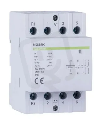 Instalační stykač NOARK 113650 EX9CH40 40 A, 230 V, 4 NC kontakty Cenový Hit