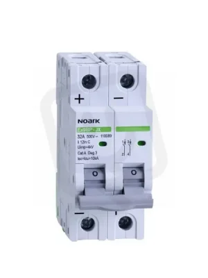 Nízká Cena Instalační jistič NOARK 110089 EX9BP-JX(+) 10 kA, char. C, 32 A, 500 V DC, 2pól