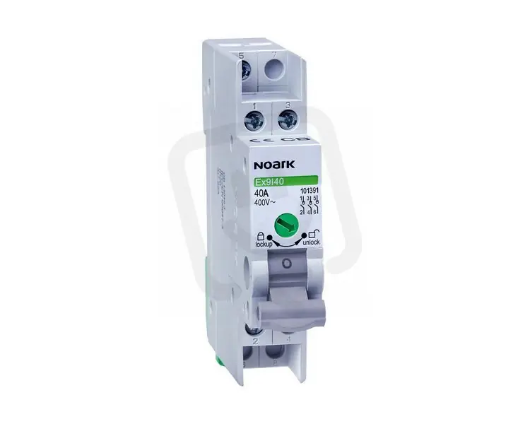 Instalační vypínač NOARK 101388 EX9I40 šířka 1 modul, 1pól, 40A Must-Have