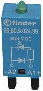Modul, LED_OD, 6-24V DC FINDER 99.80.9.024.99 Nejlepší Cena