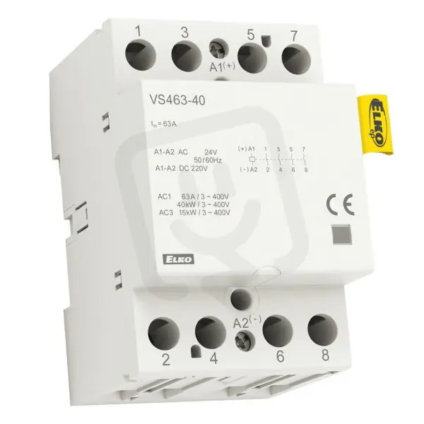 Top Prodej Instalační stykač 4x63A VS463-31 24V AC/DC ELKO EP 8595188129596