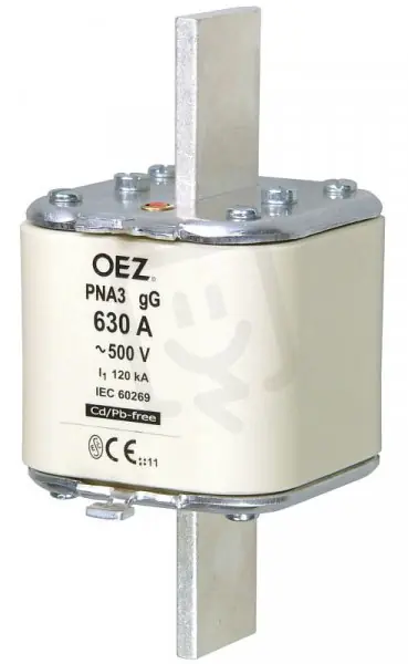 PNA3 400A gG Pojistková vložka AC 500V/DC 440V vel.3 OEZ 40361 Finální Výprodej